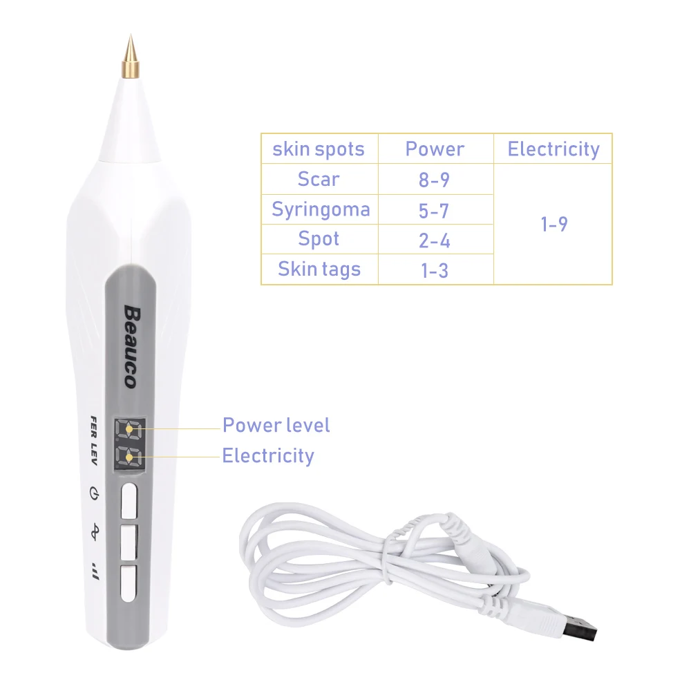 Ионизирующий стержень, плазменная ручка для ухода за лицом, лазер для удаления татуировок, бородавка, моль, удаление пятен, Грануляция, уход за кожей, косметическое устройство