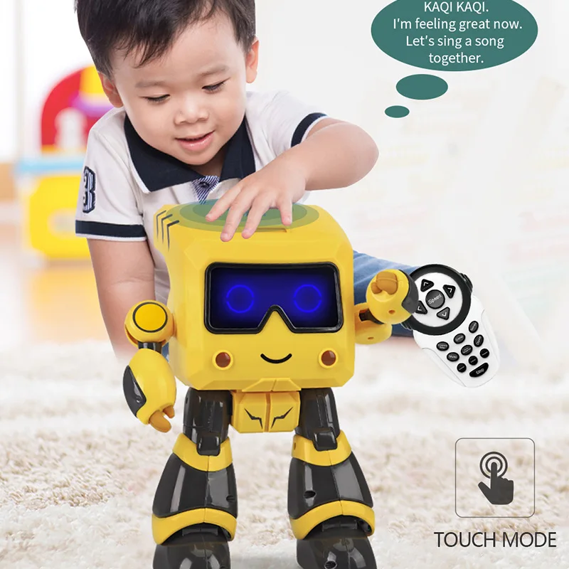 Jjrc R17 Cooskin круглый Интеллектуальный робот Программирование Интерактивная Поющая Танцующая монета банка для раннего ребенка развивающая игрушка