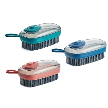 

Hot Sale Pot Washing Soft Brush Kitchen Household Dishwashing Brush Laundry Brush Automatic Liquid Shoe Cleaning Brush Tools