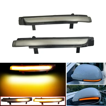 

For Skoda Octavia MK2 1Z 09-13 Superb B6 3T 08-14 LED Dynamic Turn Signal Light Side Mirror Indicator Blinker Sequential Lamp