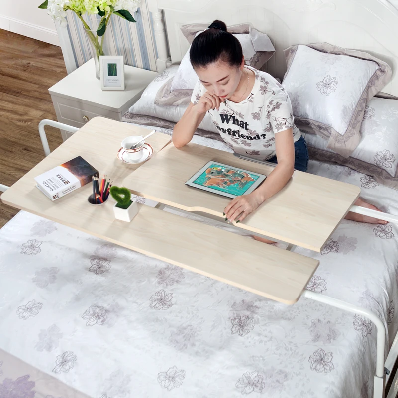 

Simple lazy bed across the table lift table desk home folding computer desk removable bedside writing desk
