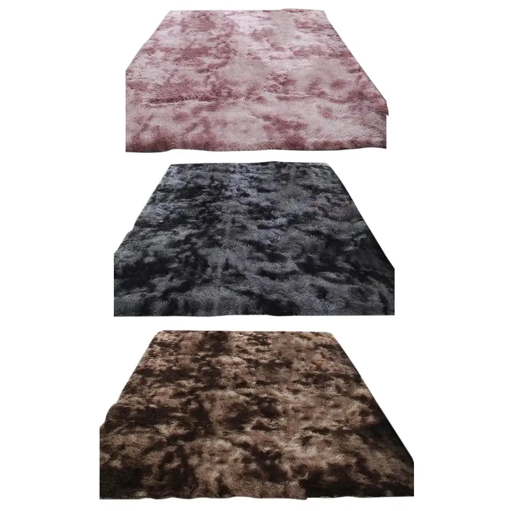 Мульти Szies галстук-краситель ковер мягкие коврики для гостиной журнальный столик спальня для чистки ковров, для дома коврик простой кожи моющийся домашний текстиль