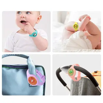 

10Pcs/Set Luminous Anti Mosquito Wristband Waterproof Repellent Bracelet Watch H3CD