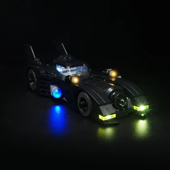 

Kyglaring led Light Kit For LEGO 40433 1989 Batmobile mini version car Building Blocks Lighting (only light kit included)