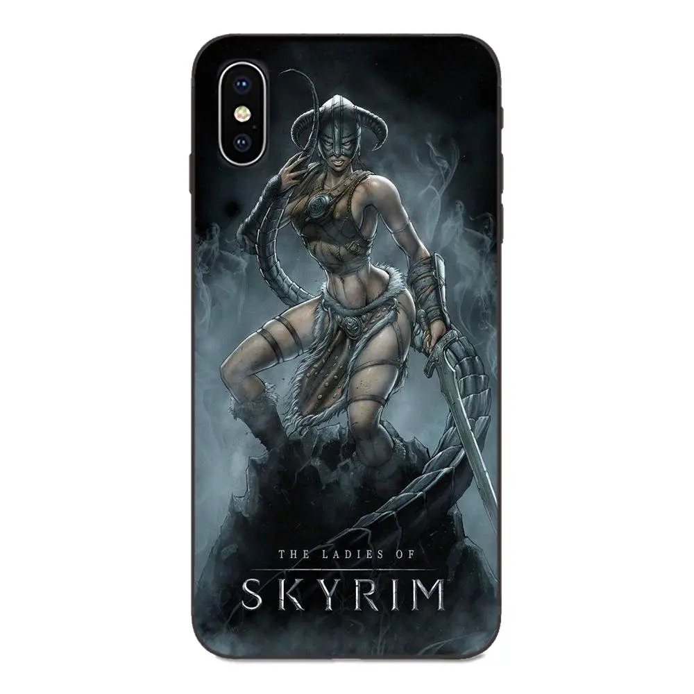 Skyrim мягкие чехлы из ТПУ кожи для Huawei Honor 5A 6A 6C 7A 7C 7X 8A 8C 8X9 10 P8 P9 P10 P20 P30 Мини Lite рlus - Цвет: as picture