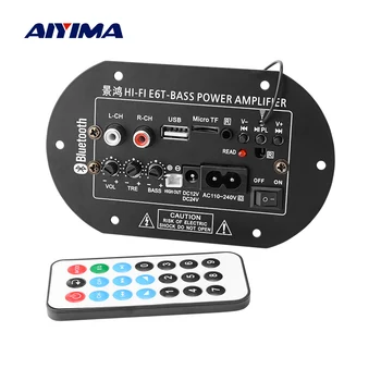 

AIYIMA Car Subwoofer Amplifier Board Mono Bluetooth Amplifiers Sound Amplificador 6-8 Inch Subwoofer Speaker DIY