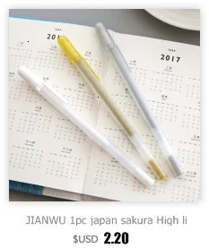 JIANWU 9 шт./компл. милые прямой жидкостного типа маркер для белой доски воды цветов светодиодной вспышкой Маркер для белой доски для Краски ничья для пуля журнал ручка kawaii