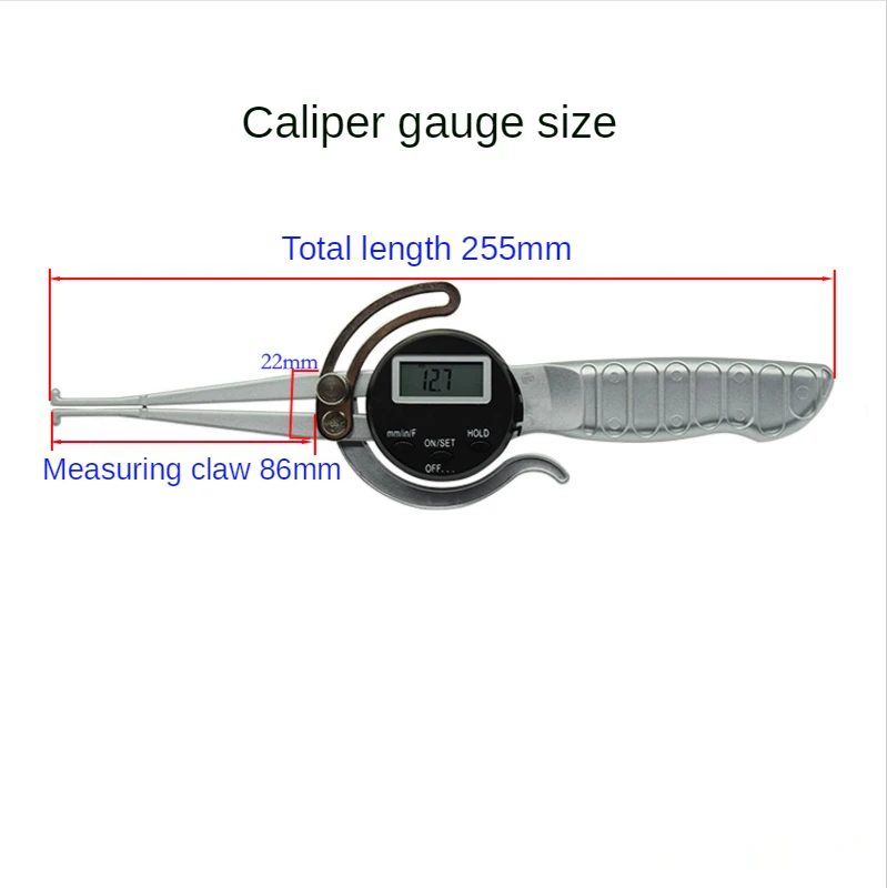 

Внутренний кронциркуль Высокоточный цифровой инструмент для измерения внутреннего диаметра, Штангенциркули, измерительные инструменты, микрометр