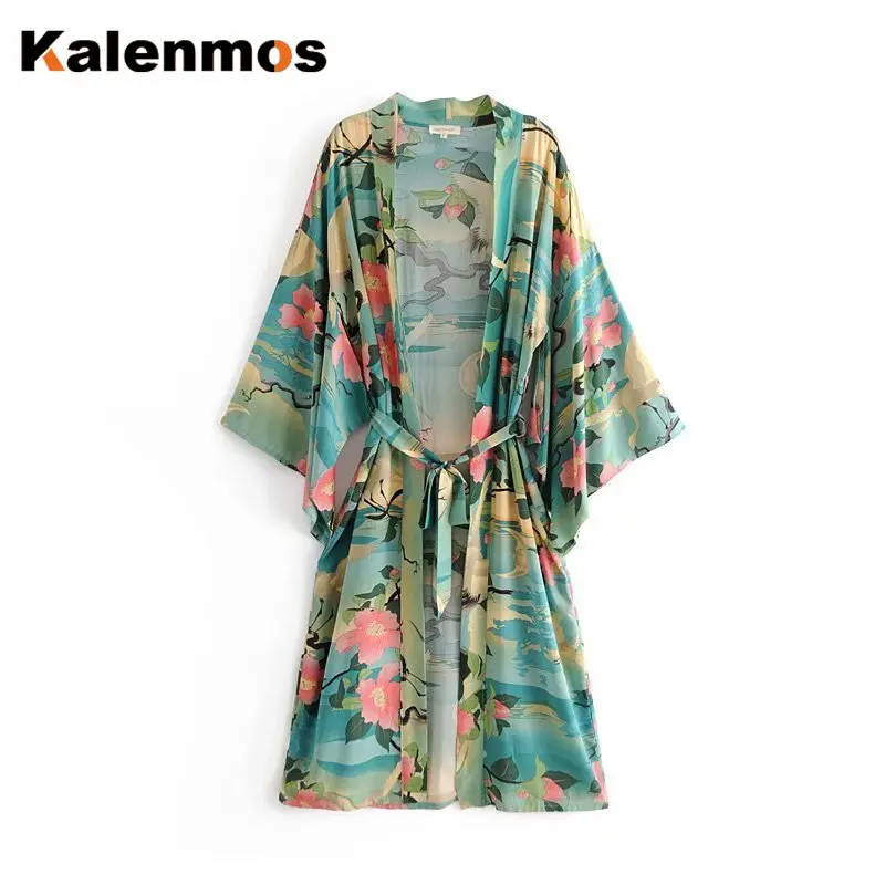 Женский кардиган-кимоно с рукавом летучая мышь | Женская одежда