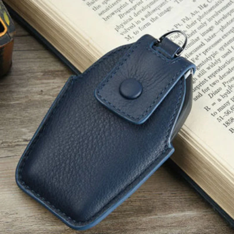 

Leather Case Remote Key Fob Cover Bag For BMW Display G11 G12 2016 2017