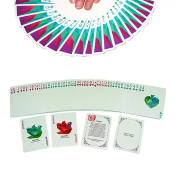 

Creative Diamond Poker Card Black Core Paper Magic Playing Cards Gift 88*63mm