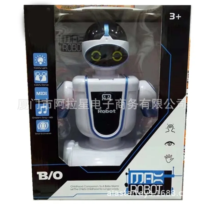 

Electric Universal Robot Light Music Robot New Year Gift CHILDREN'S Toy Educational Early Education Robot