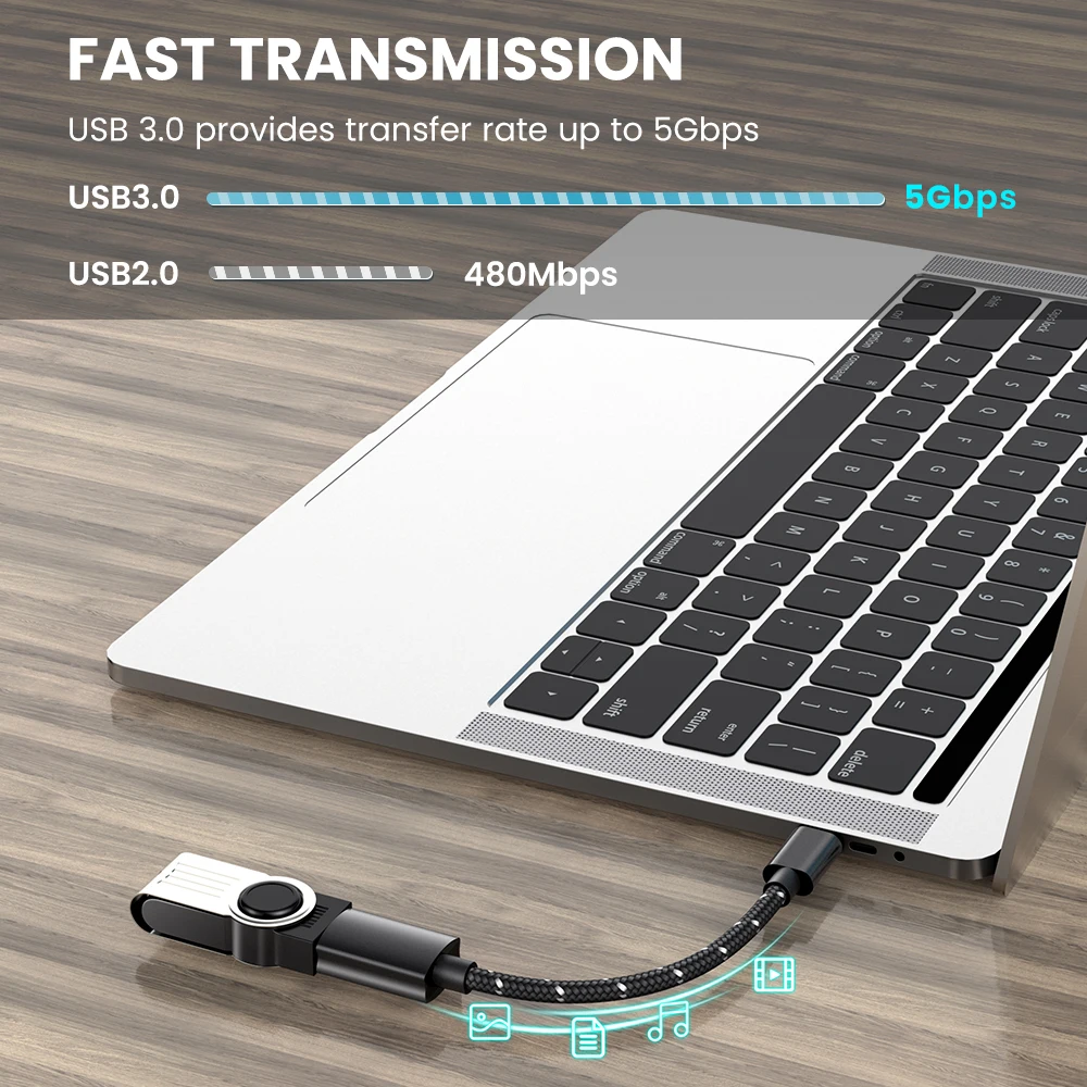 ADAPTATEUR USB-C VERS USB 3