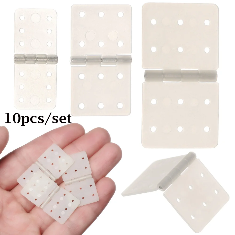 10pcs 3 Sizes Nylon Pinned Hinge For Rc Airplane Aileron Connection Rc