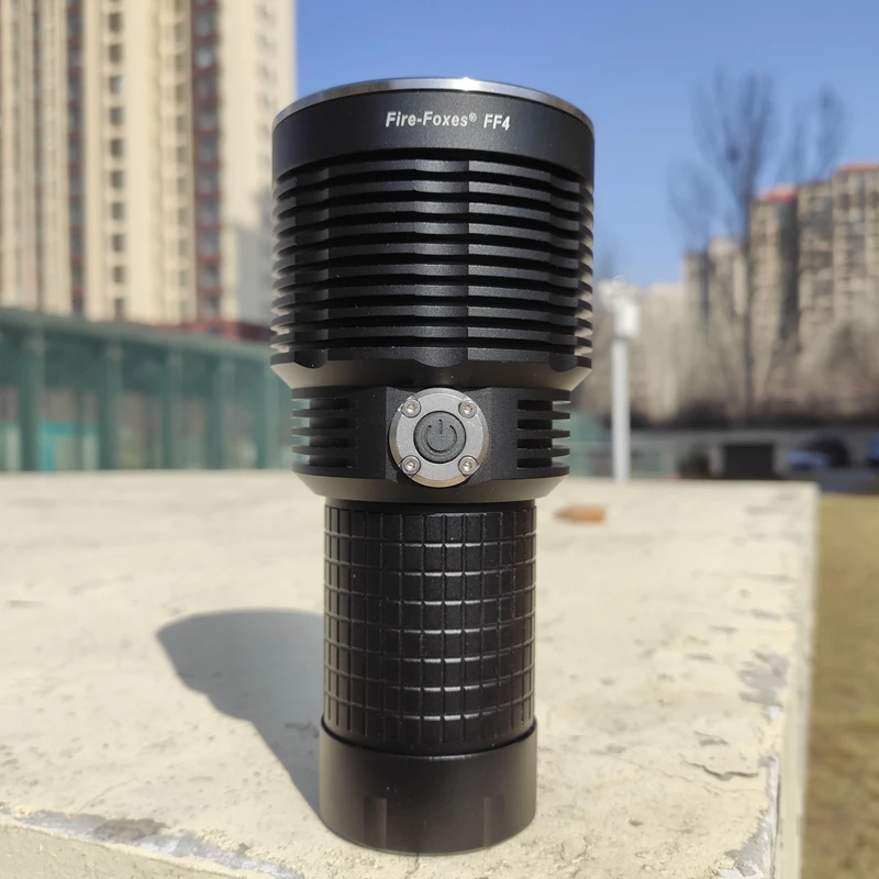 Fire-Foxes HID Flashlight FF4 65W 6500Lumen ALiExpress store