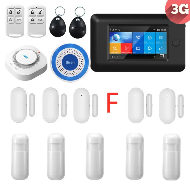 PGST 3G WIFI bezprzewodowy inteligentny system alarmowy do domu z w pełni dotykowy Alarm hosta kontrola aplikacji Alarm sms PGST 3G WIFI bezprzewodowy inteligentny system alarmowy do domu z w pełni dotykowy Alarm hosta kontrola aplikacji Alarm sms