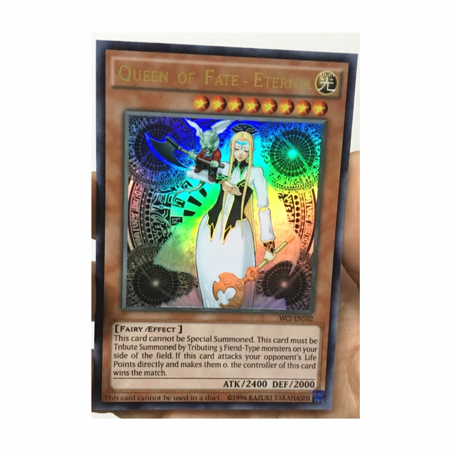 Yu Gi Oh Queen Of Fate Eternia English Diy Toys Hobbies Hobby Collectibles Game Collection Anime Cards Game Collection Cards Aliexpress