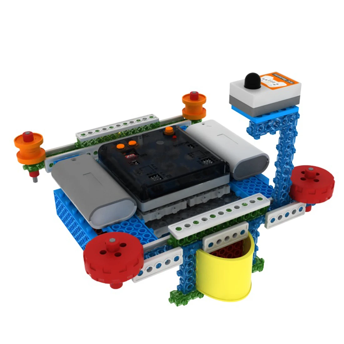 My Robot Time мульти-режим DIY программируемые роботы Строительный блок Набор сборка Робот игрушка для возраста 7+(MRT 3-1 базовый уровень