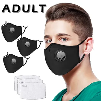 

Mascarilla Con Filtro Reusablemask,dust Mask Pm2.5 Windproof Foggy Haze Pollution Respirat Skin Care Masque Mascara Facial