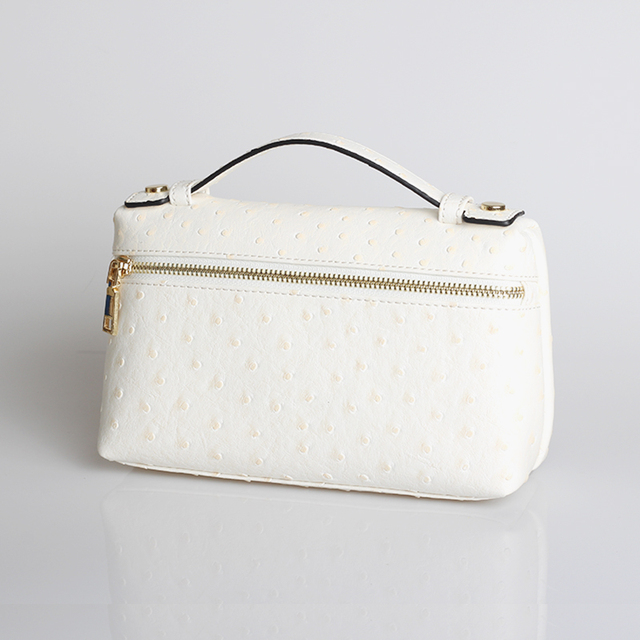 Fashion Designer Handbag Ostrich Pattern Portable Bag Clutch Bag 2022 Lady Hand Bag Purse Make Up Bag Trend Bag