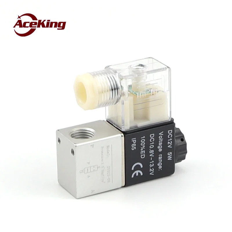 

Solenoid valve 2-bit 2-way solenoid reversing valve 2-hole valve normally closed DC24V AC220 fluid control pneumatic valve