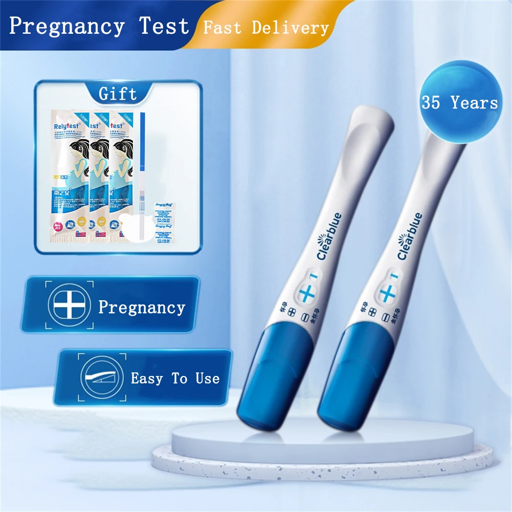 Tanie (5 sztuk zestaw) 2 sztuk Clearblue szybki Test ciążowy i 3 sztuk sklep