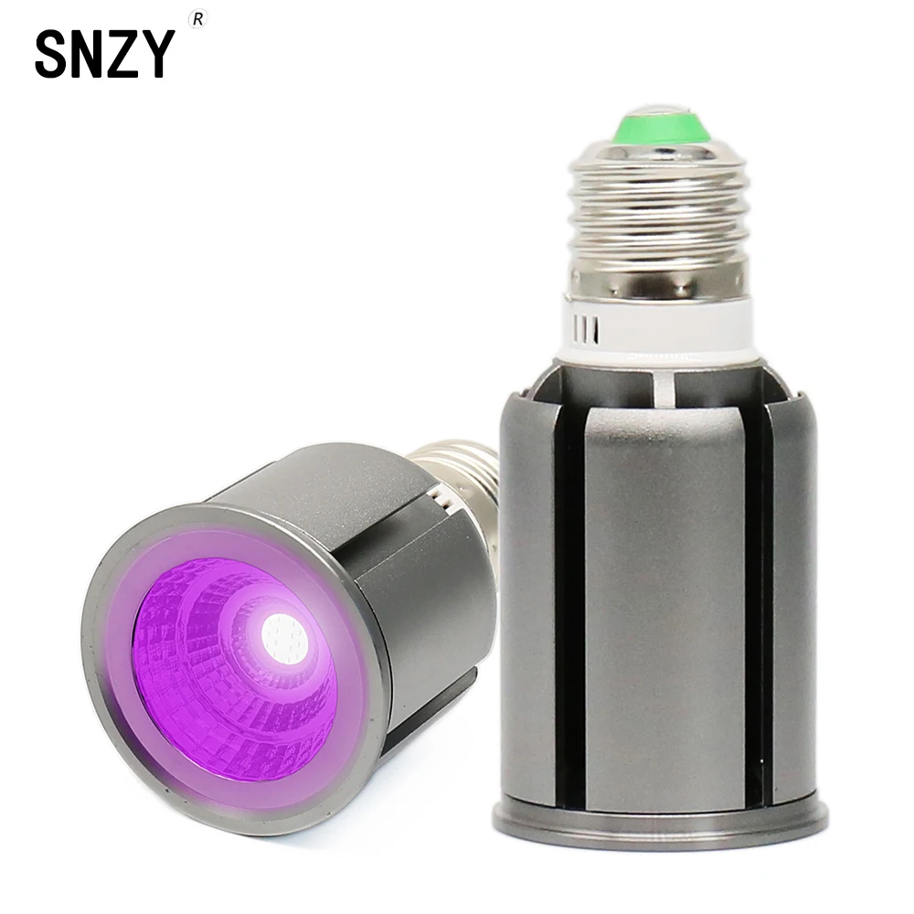 SNZY УФ лампа E27 ультрафиолетовые люминесцентные CFL светильник 8 Вт 12 UVA