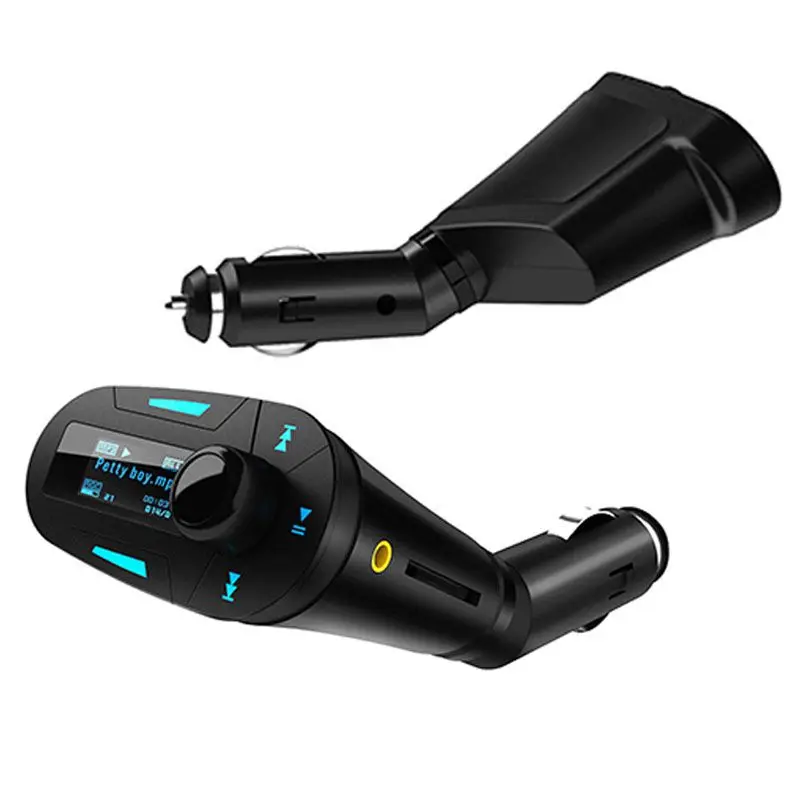 Беспроводной автомобильный MP3-плеер USB FM-передатчик поддерживает SD-карты 512 МБ/1