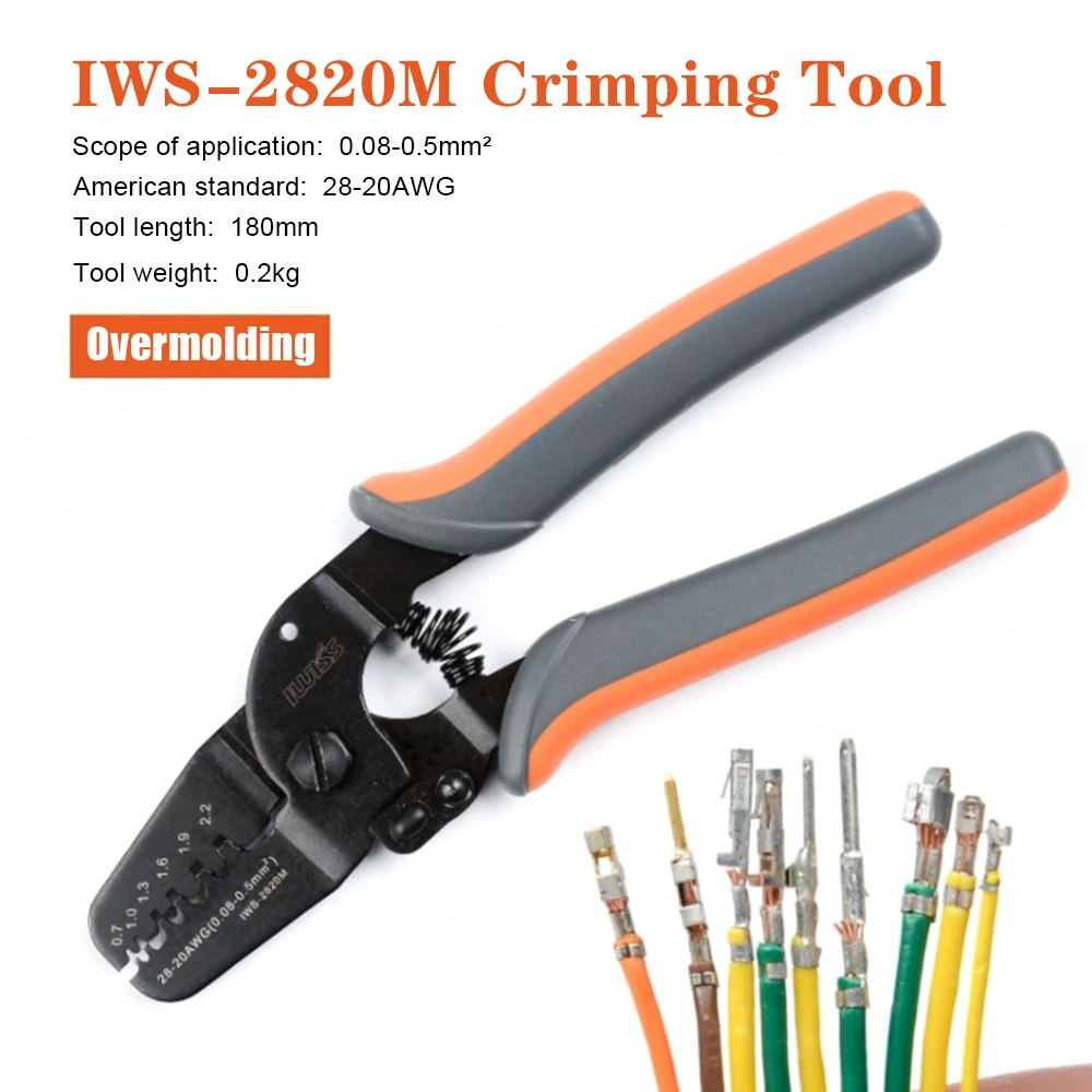 Pinza Multifunzionale Della Taglierina Del Cavo Dello Spellafili Del Connettore E Del Terminale Di Molex Tyco Jst Iws-2412M/Strumenti Di Piegatura Di 