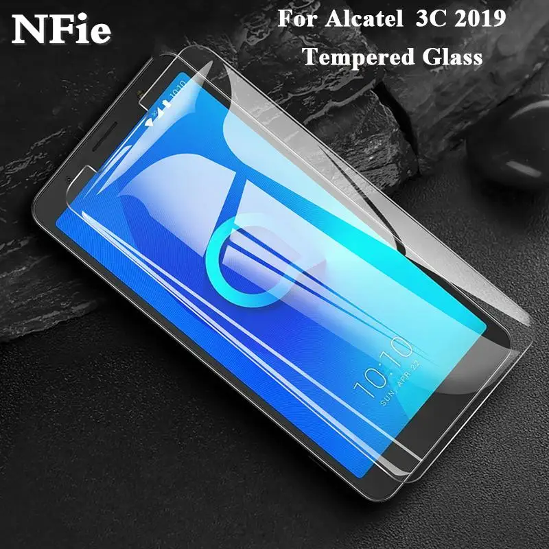 9H твердое стекло для Alcatel 1S 2019 3 3V 3C 3L Защитная пленка экрана 1X U5 5V 3X крышка телефона