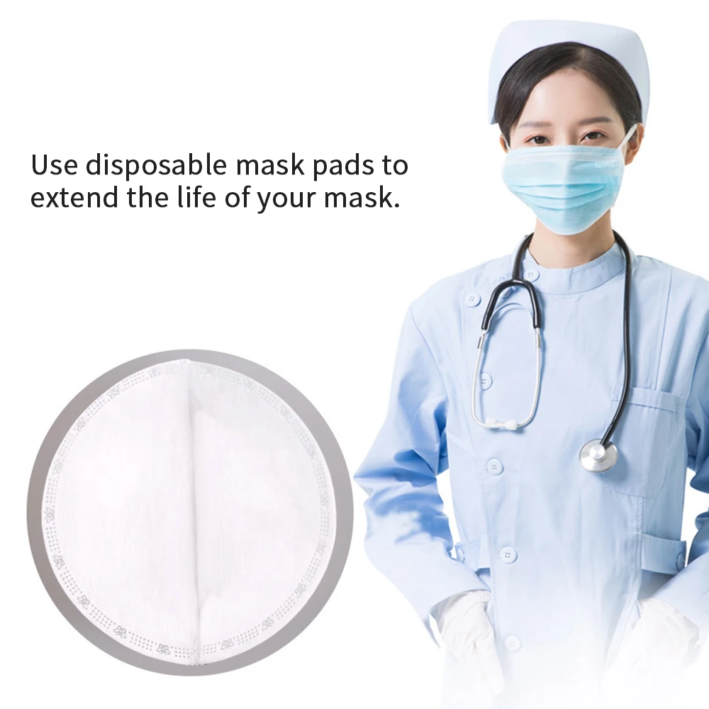 

50Pcs Disposable Mask Pad Melt Blown Cloth Mask Filter Pad Adult Child 3-layer Anti-fog Virus Protective Mask Inner Gasket