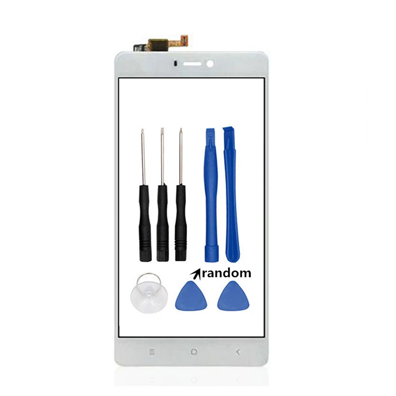 Для Xiaomi Mi 2 2S 3 4 4C 4S 5X Сенсорный экран планшета с фронтальным сенсорным Панель Стекло Запчасти для объективов