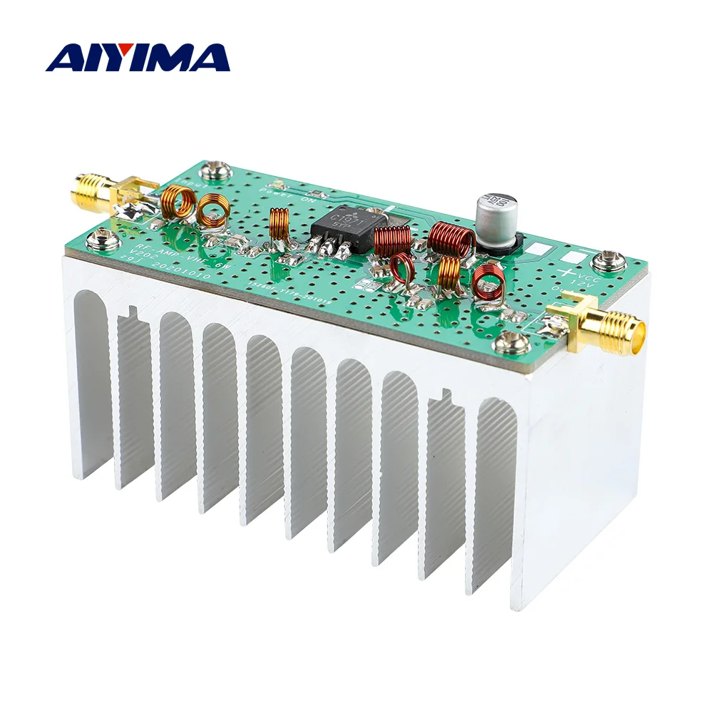 Усилитель мощности AIYIMA 88 108 МГц 6 Вт УКВ 12 В|amplifier finished|power amplifierpower amplifier board |