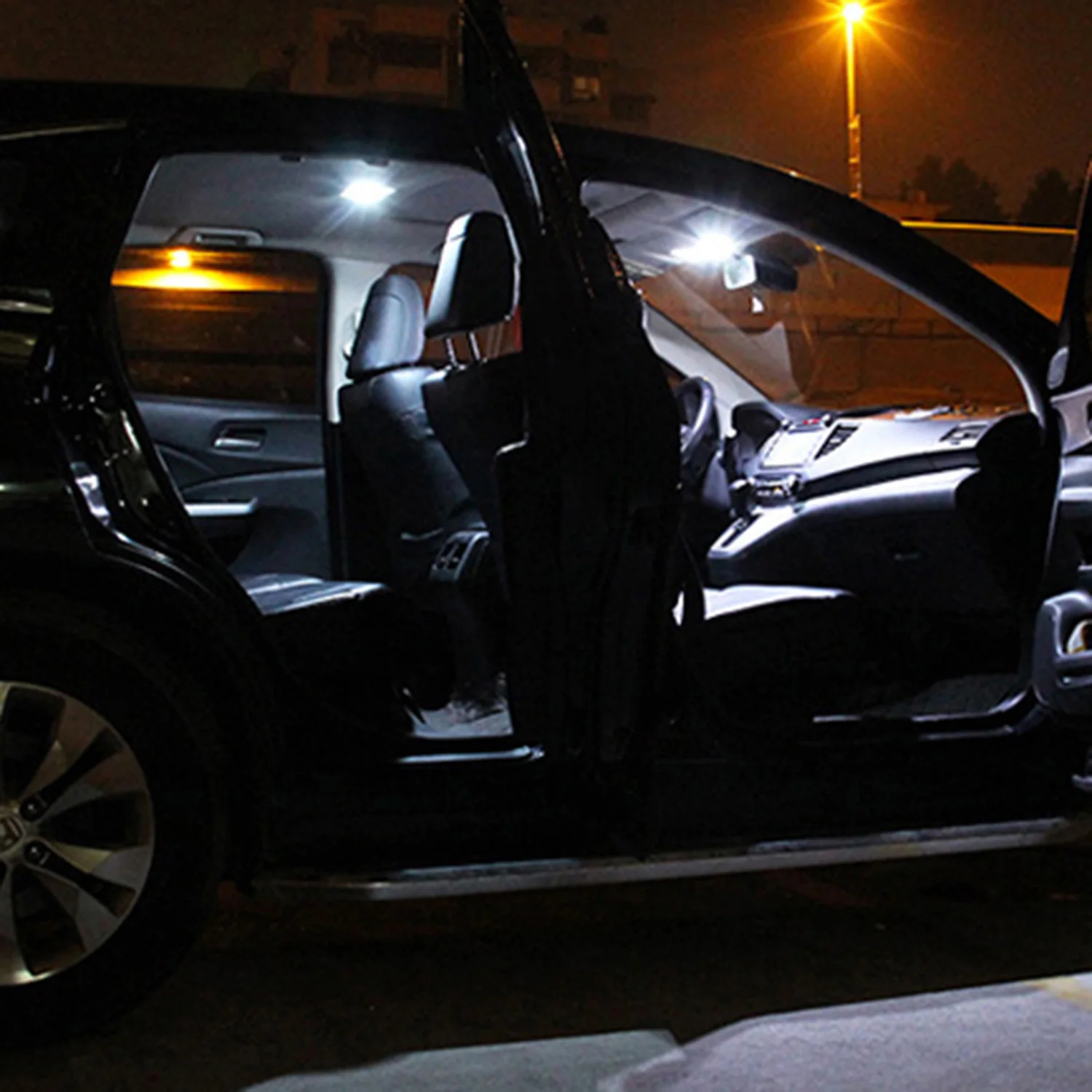 Лампы светильник сбоку светодиодный автомобиль для 2009- A4 S4 RS4 B8 белый интерьер посылка комплект 60-130Lm 12V SMD