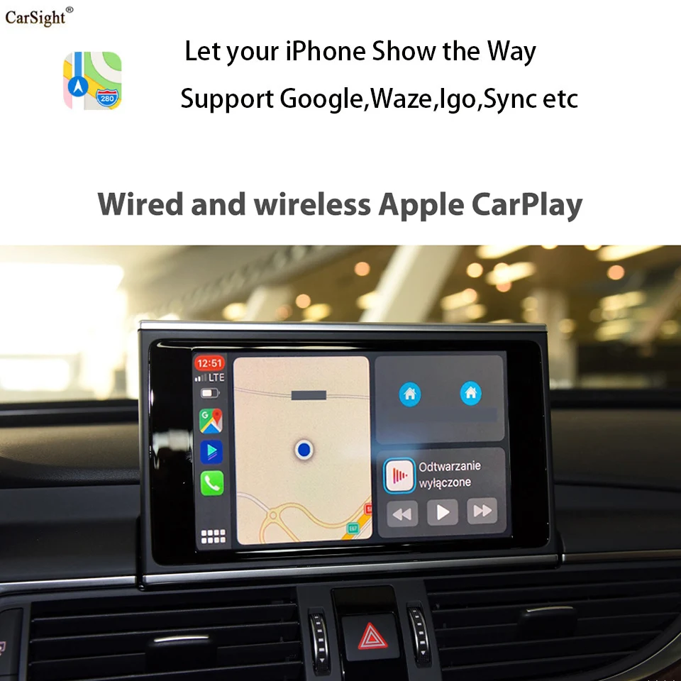 Wireless Apple Carplay Android Auto Module For Audi A3 8v 2014 Display 5.8   Original Screen Update Support Mirror-link Ios 14 - Tv Receiver For Car -  AliExpress