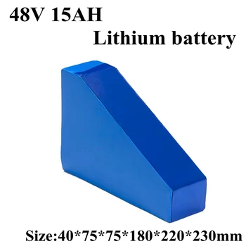 

Triangle 48v 15Ah Lithium Li-ion Battery with Voltage Capacity Indicator for Ebike Fat Bike Fat Tire E Bicycle Mountain Bike