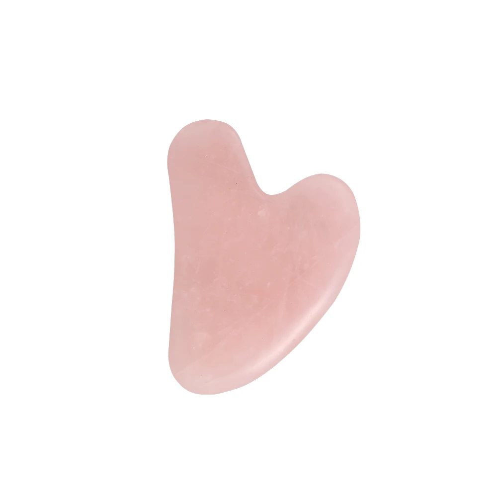 Нефритовый роликовый и Gua Sha скребок для лица шеи антивозрастной массажный