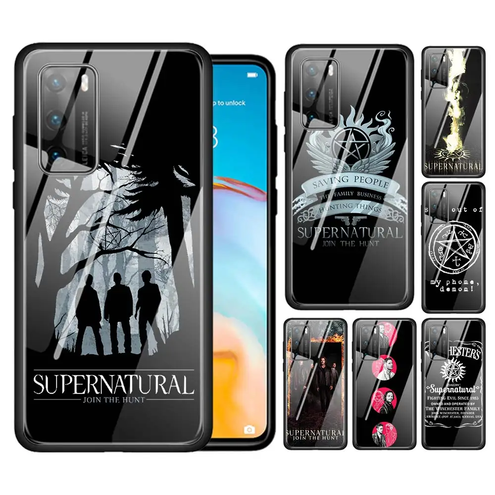 Чехол для телефона Fundas Capa huawei P20 P30 Lite P40 Pro + P Smart 2019 чехол из закаленного