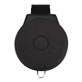 

2pcs non-slip Car Seat Revolving Rotating Cushion Swivel Foam Mobility Aid seat cushion in chair Tie On Pad Dark brown massage