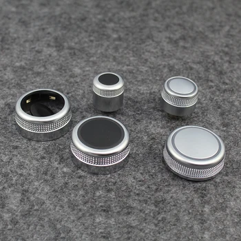 

MMI Radio Volume Knob Rotary Button Switch & Menu Switch Setting Cover Cap For Audi A6 Allroad Quattro C7 A7 S6 Q7 A8 S8