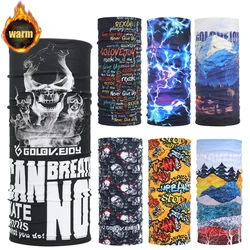 Fashion Winter Cycling Face Mask Warm Hiking Scarf Riding Neck Gaiter For Men Women Skiing Neckerchief Magic Changeable Bandana