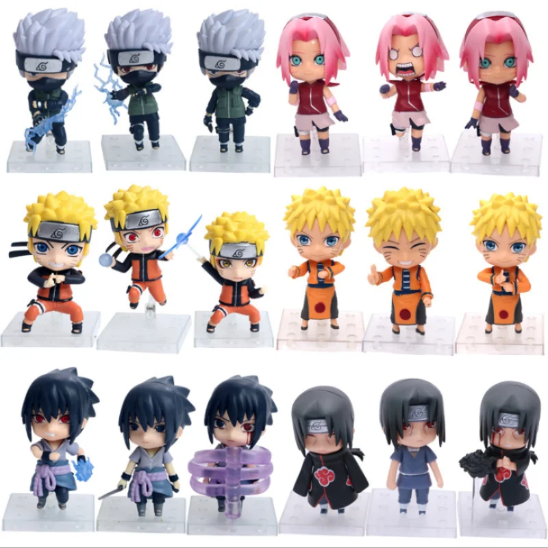 Фигурка Наруто 11 см экшн фигурка Shippuden Haruno Sakura Naruto Jiraiya Gaara ПВХ модель игрушечной
