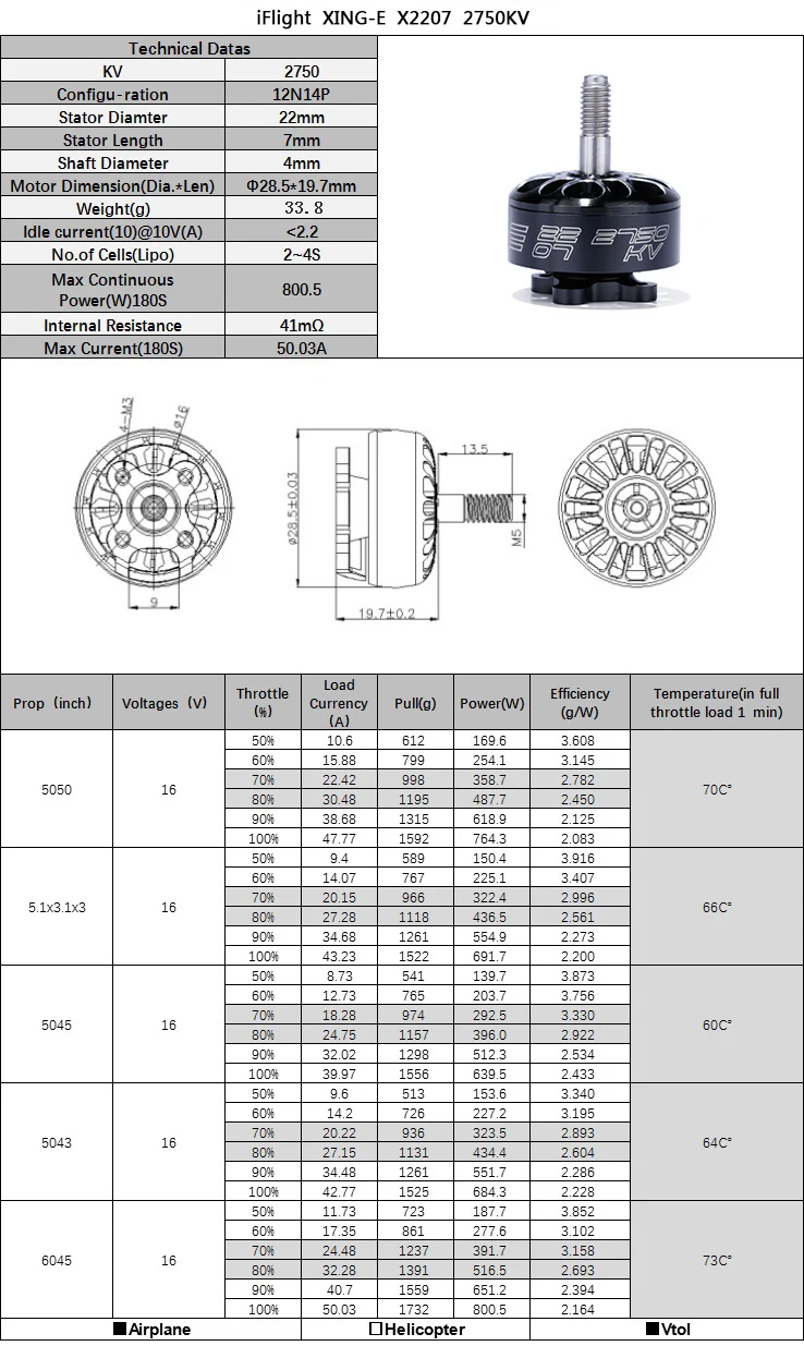 XING-E-2207-2750KV-FPV-MOTOR