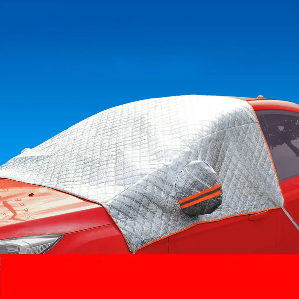 Абсолютно и высококачественный защитный чехол для лобового стекла автомобиля, защита от солнца, защита от снега# BA