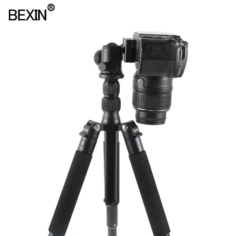 Fix the gimbal and professional photography tripod, and disassemble it into a monopod tripod for camera  tripod for phone