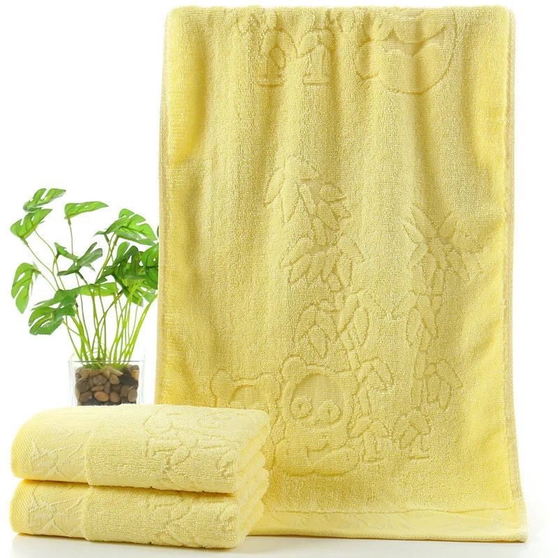 Household Merchandises Bamboo fiber towel wholesale beauty face towel bamboo charcoal fiber towel bath towels for adults Apr17 (4)