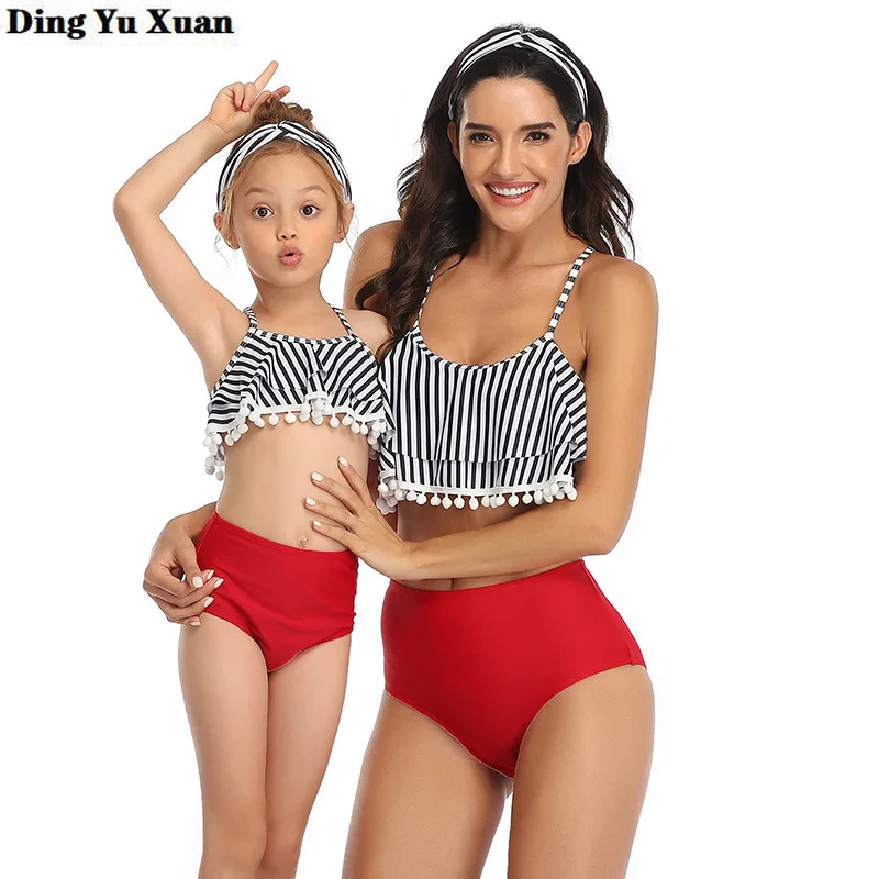 

Floral Striped Swim Wear Push Up Bikini Mujer Halter Cross Strap and Brief Swiming Bathing Suit Women Biquini 2020 2 Piece Set