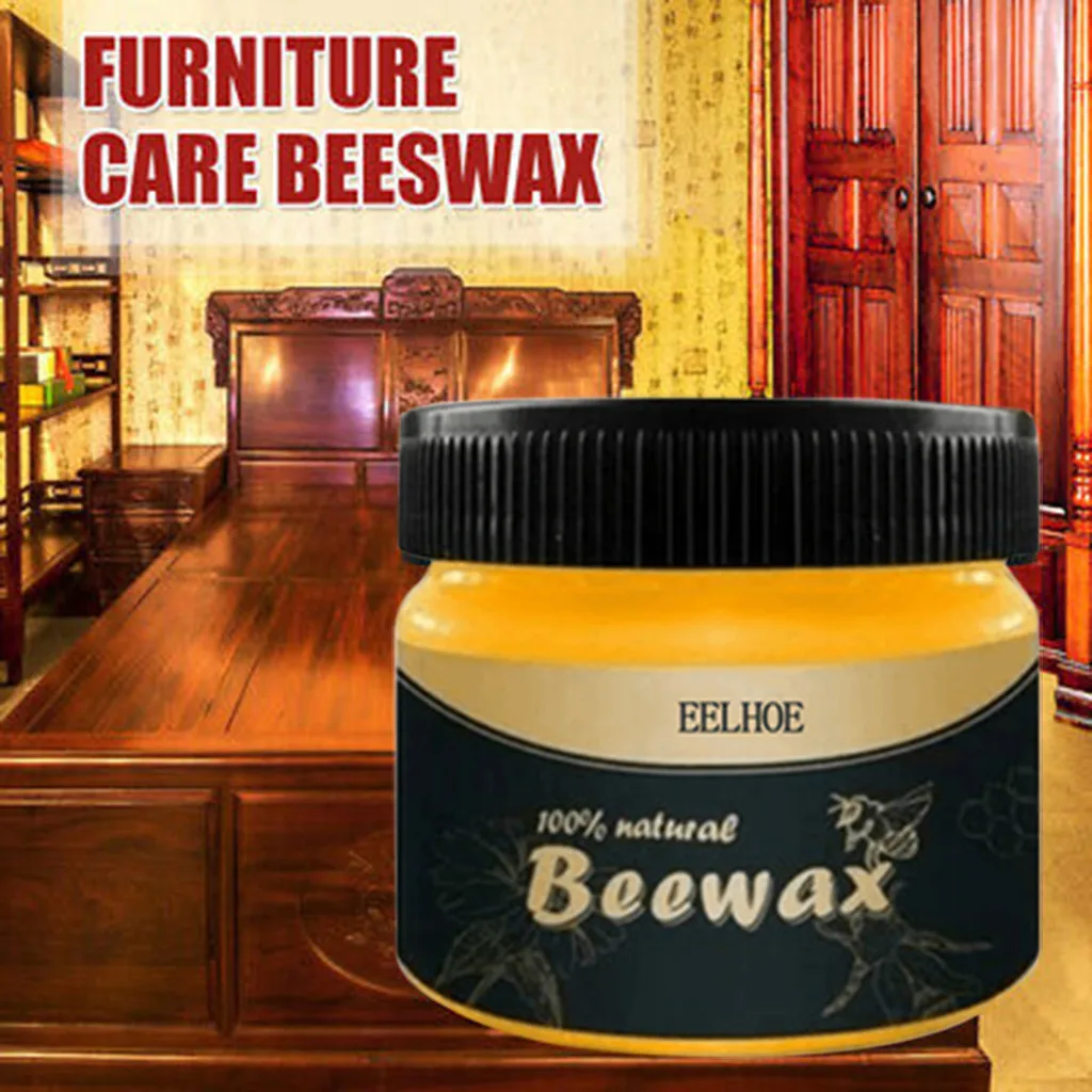 Дерево приправа пчелиный воск полное решение мебель уход Beewax домашняя Чистка