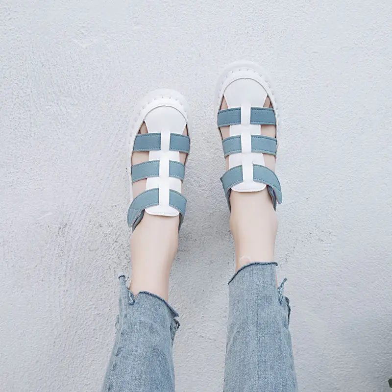 Hot 2021 Summer Women Comfy Flats Loafers Mother Soft Leather Cool Female Girls Casual Walking Footwear Lady Platform Flats