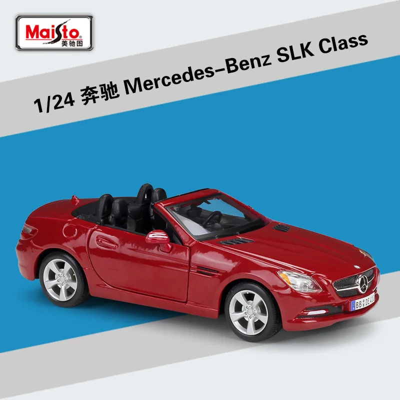 Автомобиль Maisto класса Mercedes-Benz SLK 1:24 модифицированная модель автомобиля из сплава